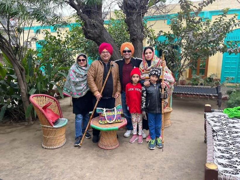 Real Amritsar Village Tour - School stop and village walk: how daily life is framed for you