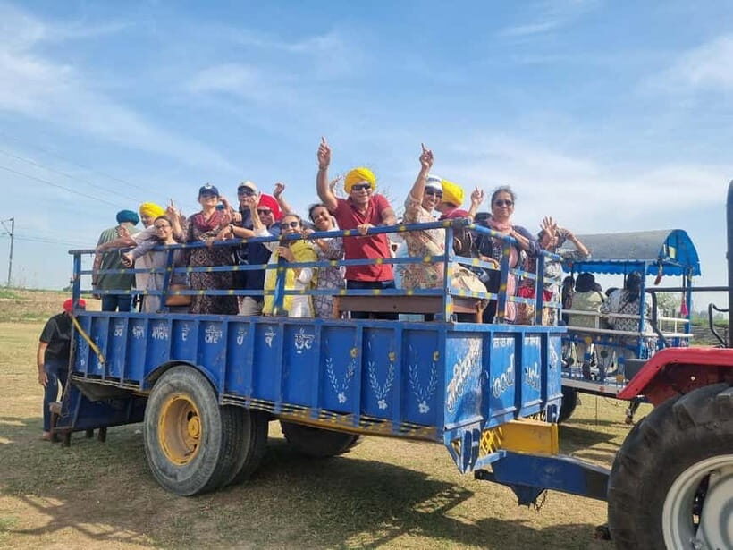 Real Amritsar Village Tour - Tractor drive, turban tie, and traditional dressing