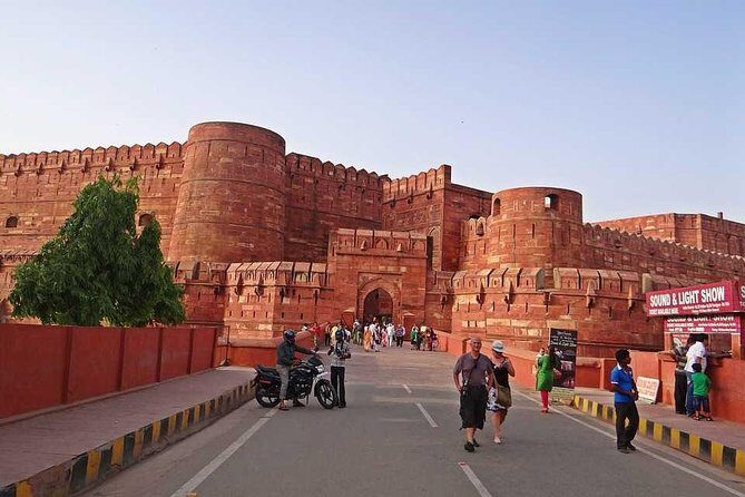 Same Day Taj Mahal & Agra Fort Tour with Skip The Line Tickets - Agra Fort after the Taj: shifting from marble to power