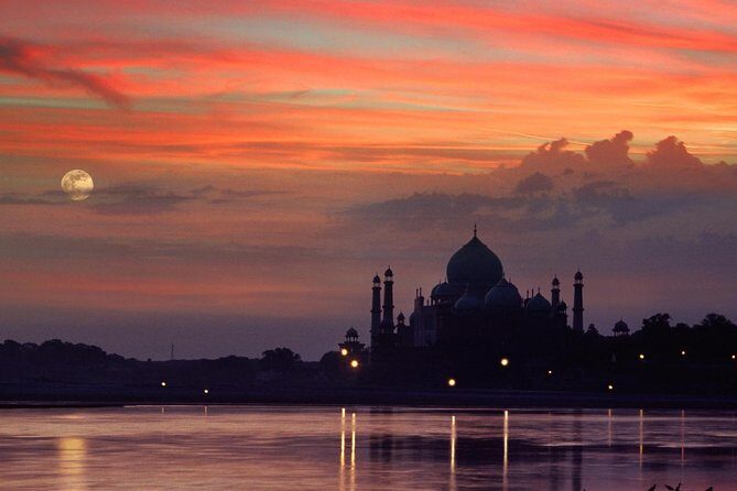 Same Day Taj Mahal Agra Tour - Agra Fort at midday: red sandstone and commanding views