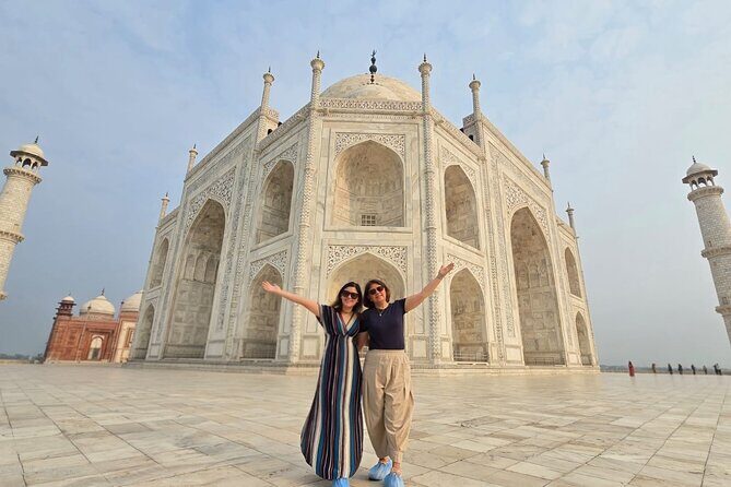 Same Day Taj Mahal Photography Tour by Car - Beyond the main dome: Agra Fort and Mehtab Bagh for variety
