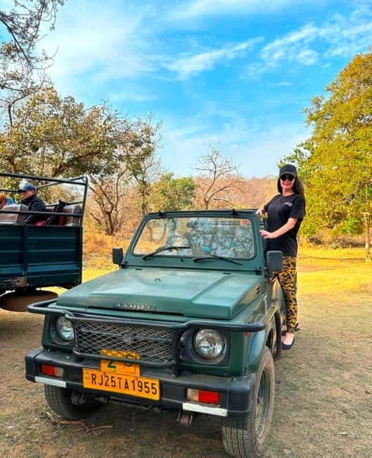 Sawai Madhopur: Ranthambore National Park Guided Jeep Safari - What You’ll See on the Route: Dark Forest Feel, Hills, and Water Sources