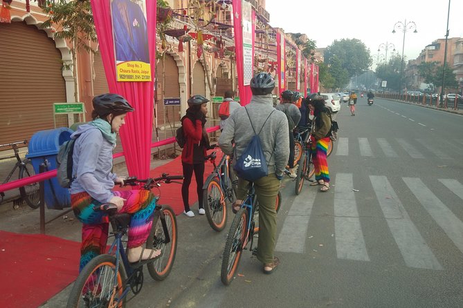 Small-Group Early Morning Pink City Bike Tour - Your start point: Mustache Jaipur near Sindhi Camp