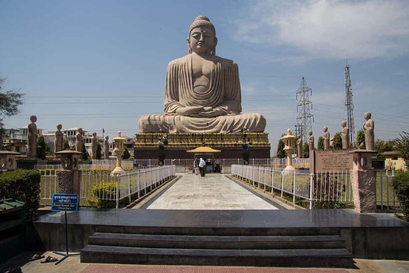 Spiritual & Historical, Varanasi with Bodhgaya Tour (5 Days) - Sarnath in the afternoon: Dhamek Stupa and first-sermon area