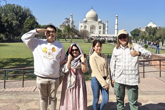 Sunrise Taj Mahal, Agra Fort & Baby Taj Tour from Delhi by Car - Guides and entry fees: what included means for your day