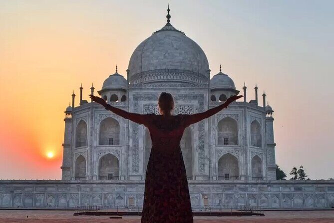 Sunrise Taj Mahal Agra Fort Day Tour Guide Tour By Car From Agra - Shoe covers, water bottle, and guide-led photos that actually help