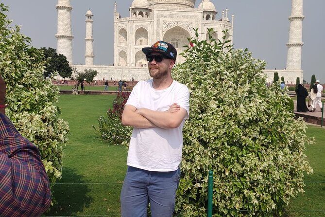 Sunrise Taj Mahal Tour By Car - Mahtab Bagh Back View: Optional, But It Completes the Story