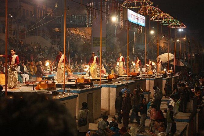 Sunset in Varanasi Tour with a local with free Ganga Aarti and Boat Ride - Price and value: what $19.16 buys you in Varanasi