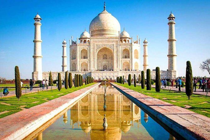 Taj Mahal and Agra Fort City Tour Local - Mehtab Bagh at Sunset: Taj Views From Across the Yamuna