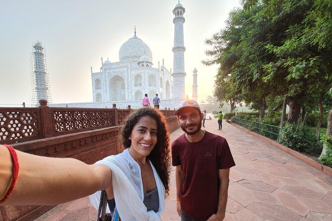 Taj Mahal And Agra Fort Private Sunrise To Sunset Same Day Tour From Delhi - Taj Mahal at prime light: what your morning should include