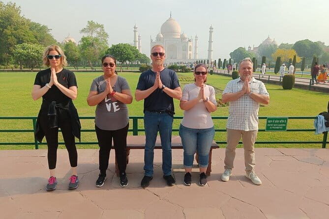Taj Mahal and Agra Private Day Tour From Jaipur with 5 Star Meal - First Stop: visiting the Taj Mahal with real context (not just photo spots)
