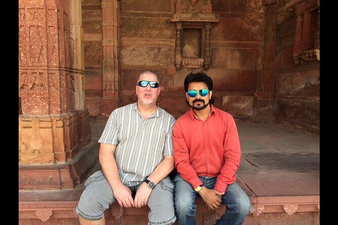 Taj Mahal Day Tour - Agra Fort: red sandstone, Akbar’s build, and Mughal power