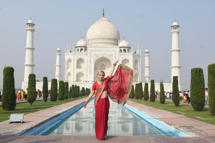 Taj Mahal Day Trip from Delhi by Gatimaan Express Train - Taj Mahal Guided Tour with Separate Entrance and Real Photo Help