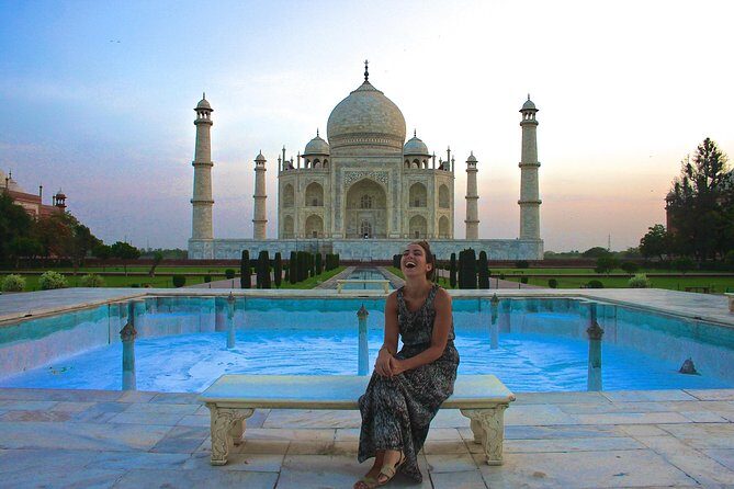 Taj Mahal Sunrise Tour From Delhi By Car with Entrances - Taj Mahal visit with a guide who takes your pictures