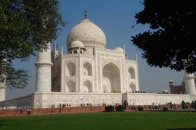 Tajmahal Sunrise And Sunset Tour in Agra with Fatehpur Sikri - Mehtab Bagh Sunset: The Calm Follow-Up Behind the Taj