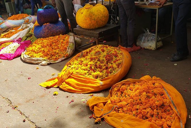 Take in the Beauty of an Early Morning with Fresh Flowers - Kale Hanumanji Ka Mandir: A Human-Scale Pause