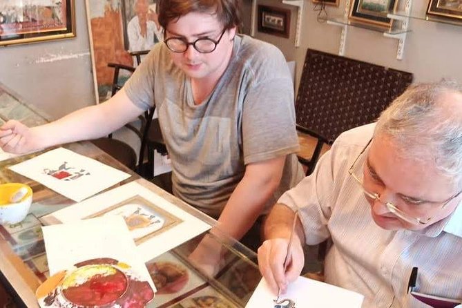 Traditional miniature painting class at Pacific Art - Why Rajasthani miniature painting feels different in Udaipur