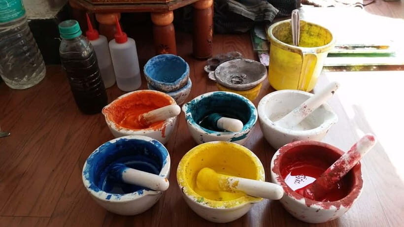 Udaipur: Traditional Miniature Painting Class - Mineral Colors and the Squirrel-Hair Brush: Why This Matters