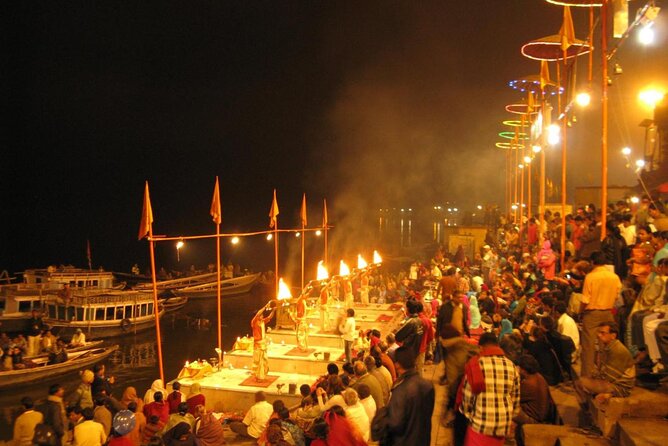 Varanasi Day Tour with Ganges Boat Ride & Evening Aarti - Assi Ghat morning rituals: watching without interrupting