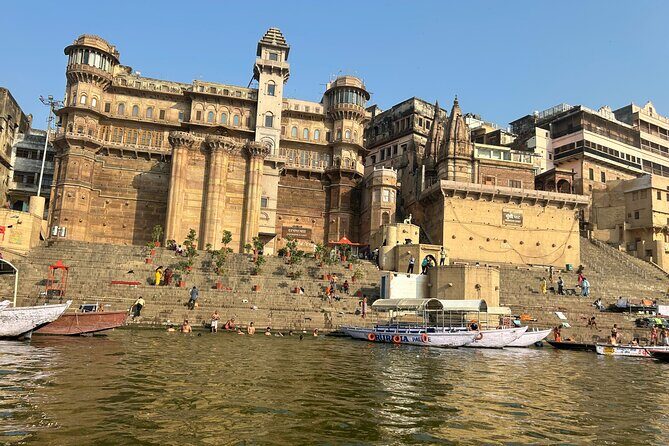 Varanasi Day Trip - The included sunrise boat ride on the Ganges (about 1.5 hours)