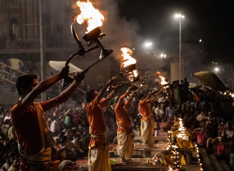 Varanasi Landmark Evening City Tour - Aarti & Boating - Meeting at Shivala Ghat: timing and what to know up front