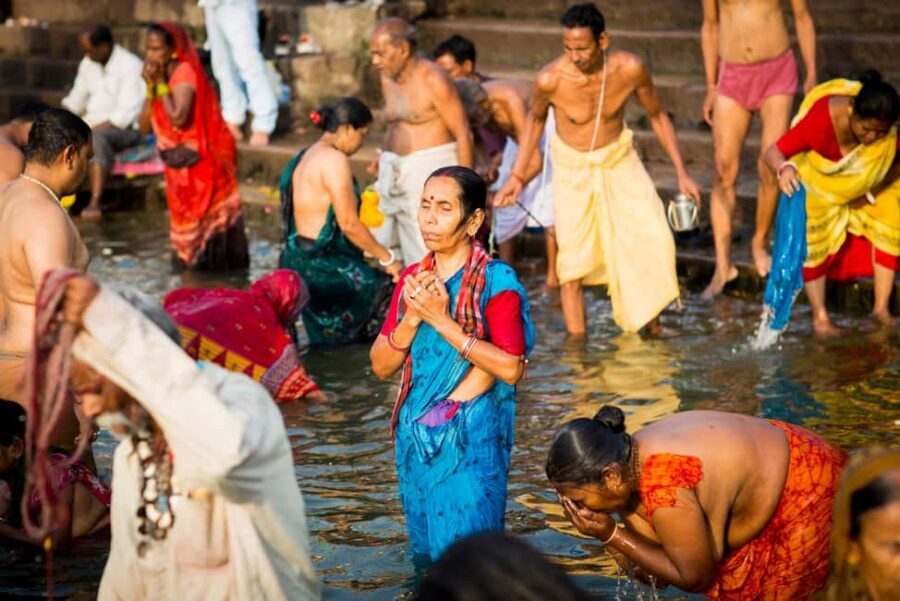 Varanasi. Sunrise & Morning Down Town. Walking Tour - Manikarnika Burning Ghat: How the Tour Handles Death Rituals
