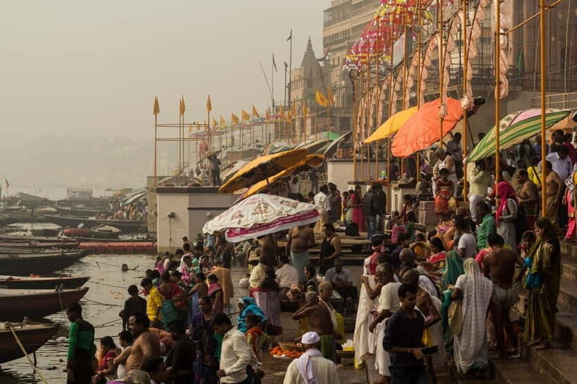 Varanasi: Varanasi ghat & temple walking tour - The ghats aren’t just scenery: the rituals you’ll likely notice