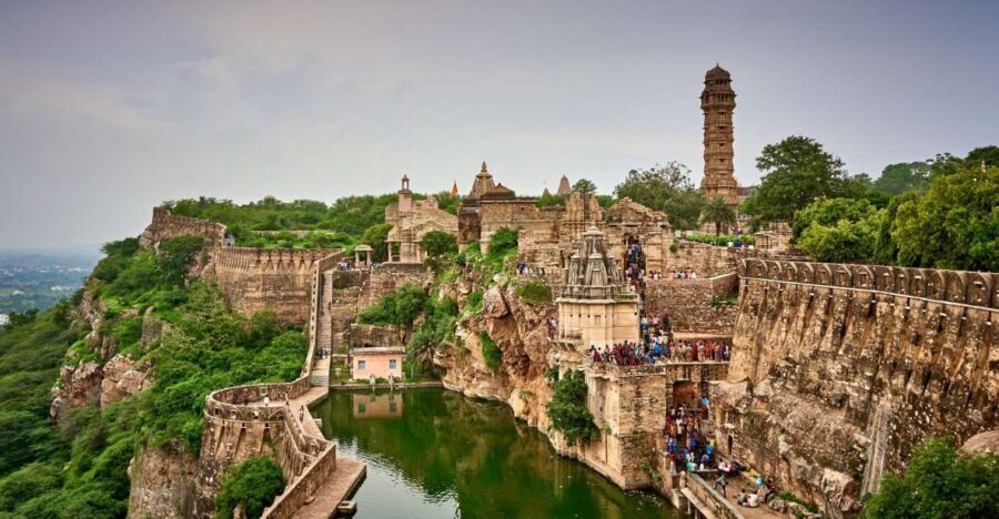 Visit Chittorgarh Fort with Pushkar Drop from Udaipur. - Entering Chittorgarh Fort with the right context