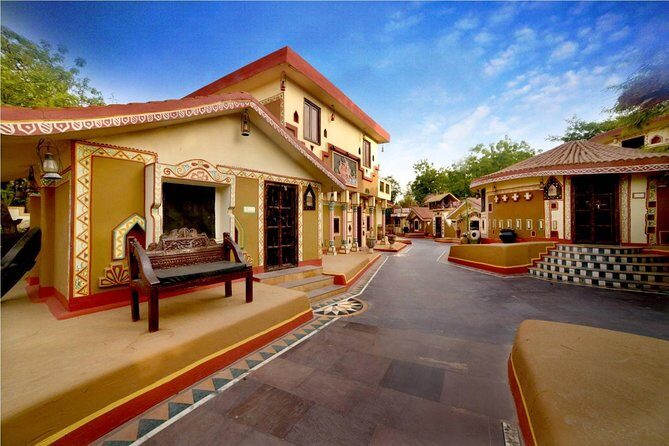 Visit to Chokhi Dhani multi cuisine dinner with transfers - Chokhi Dhani is the kind of Jaipur night that runs on culture